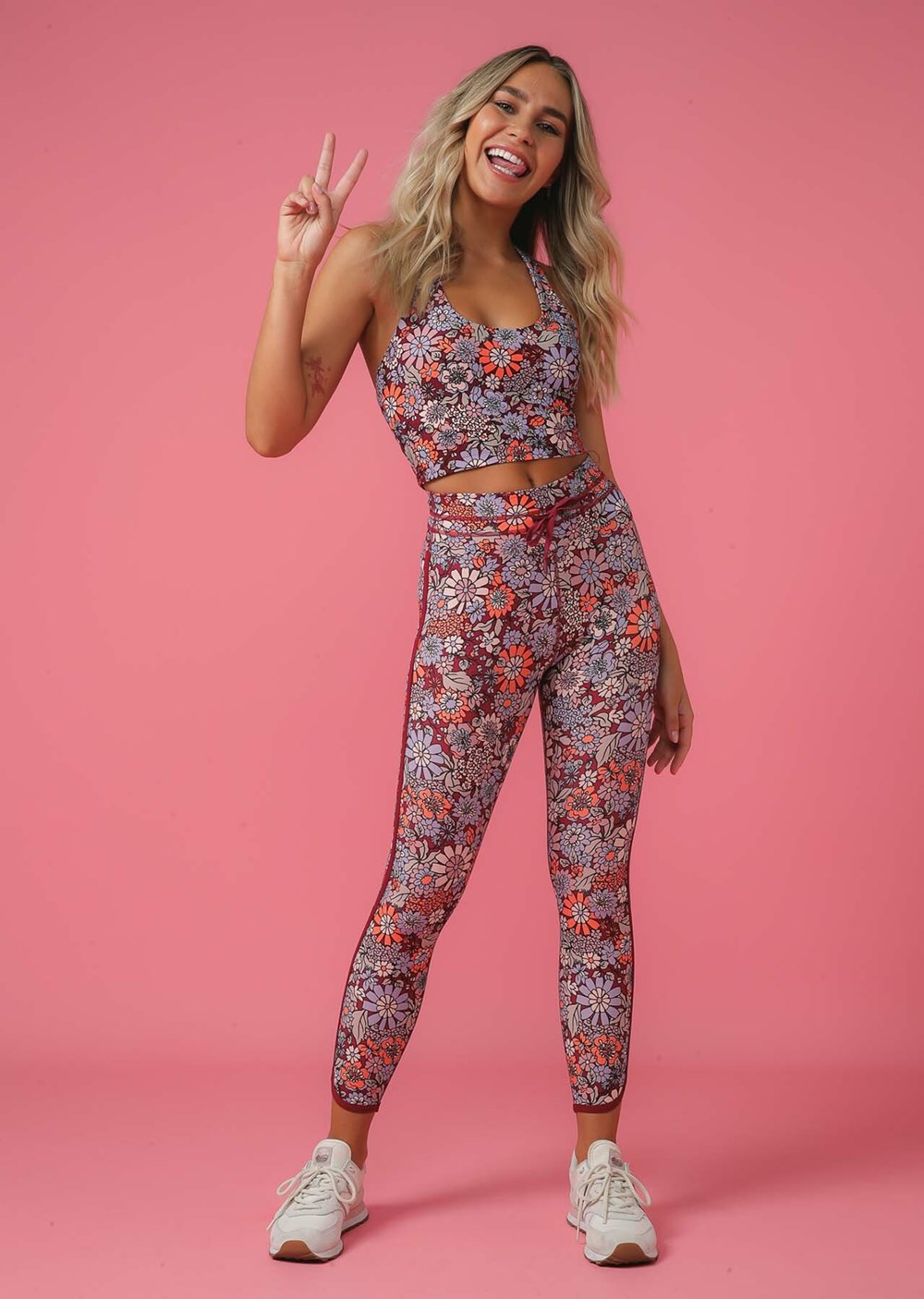 Lorna Jane Leggings Outlet South Africa - Womens Flower Child